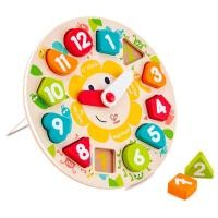 ราคา Hape ของเล่นไม้ นาฬิกา Chunky Clock Puzzle ของเล่น เด็ก เสริมพัฒนาการ สำหรับเด็ก 3 ปีขึ้นไป ของเล่นเสริมพัฒนาการ (11068671)