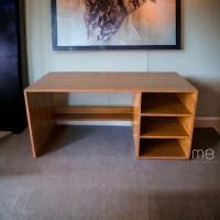 ราคา MB Teak โต๊ะทำงานไม้สัก รุ่นSKU-00079 ขนาด 60x150x75 cm. สีสักทอง (11066483)