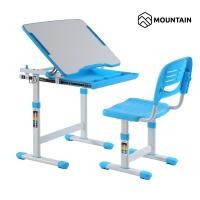 ราคา Mountain โต๊ะเขียนหนังสือ โต๊ะเด็ก เก้าอี้เด็ก โต๊ะทำการบ้าน ปรับระดับได้ Ergonomic ERGO-KD200P/B/G ERGO-KD200B - ฟ้า (11069573)