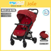 ราคา Joie รถเข็นเด็ก รุ่น Muze LX W/FM สี Cranberry (11062712)