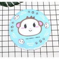 ราคา namemosinedear หมวกคลุมผมอาบน้ำ หมวกอาบน้ำ ลายการ์ตูนน่ารัก ที่คุมผม ตัวครอบผม shower cap ลิงฟ้า (11073125)