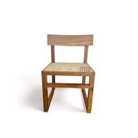 ราคา MB Teak เก้าอี้ไม้สักบุหวาย รุ่นSKU-00281 สีวอลนัท (11088208)