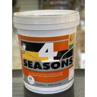 ราคา TOA สีน้ำ สีทาบ้าน สีน้ำกึ่งเงา เช็ดล้างได้ สีขาว ถังใหญ่ โฟร์ซีซั่น TOA ขนาด 18 ลิตร (12000558)