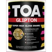 ราคา TOA สีน้ำมัน ขนาด 1/4 แกลลอน GLIPTON TOA สีเคลือบเงา (มีเฉดให้เลือก) G100 สีขาวเงา (12005706)