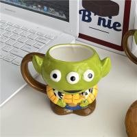 ราคา PP Home แก้วน้ำ Little green man กรีนแมน aliens แก้วมัค มีฝาปิด Mug cup แก้วกาแฟ แก้วเซรามิค ceramic โมเดล แก้วน่ารัก Green man woody 300 ML (12007387)