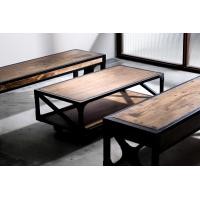 ราคา โต๊ะกลาง โต๊ะกาแฟ lofster ลอฟท์ เฟอร์นิเจอร์ลอฟท์ loft furniture industrial looks modern loft woods steel (12009484)