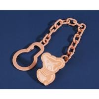 ราคา P&M Kids สายโซ่หนีบคล้องจุกหลอก สายโซ่คล้องยางกัด ยึดติดเสื้อเด็ก (BPA-Free) สายโซ่-ส้ม (11083405)