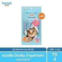 ราคา BEARING Cat Liquid Snack ขนมแมวเลีย มนต์เรียกแมว อาหารแมว เค็มต่ำ ใช้ผสมอาหารให้น่าทานขึ้น เหมาะสำหรับแมวทานยาก 15g รสปลาโอโทโร่,11ซอง (12015907)
