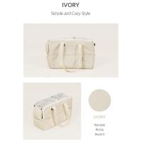 ราคา MAARUU Pupping Pet Carrierกระเป๋าใส่สัตว์เลี้ยง Ivory,One Size (12003037)