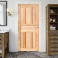 ราคา Plus.Wood ประตูไม้ 7 ลูกฟัก ขนาด 100x200 cm. Modern 100x200 cm. (12019806)