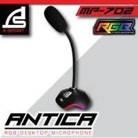 ราคา Signo ไมค์สตรีมเกม MICROPHONE E-Sport MP-702 ANTICA RGB ไมค์อัดเสียง ไมค์ประชุม ไมค์เรียนออนไลน์ classic (12025322)