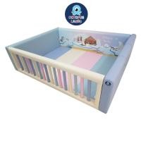 ราคา Octopuslands คอกกั้นเด็ก รุ่น House Ps พิมพ์ลาย Arctic (ใส่ชื่อได้) มาพร้อมเบาะรองคลาน และประตู 6 ฟุต (11037700)