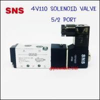 ราคา 4V110-06 โซลินอยด์วาล์วลมไฟฟ้าคอยไฟ 1 ด้าน วาล์ว 5/2 สปริงดันกลับ ขนาด 1 หุน 1/8" ชนิดไฟ AC220V,AC110V,AC24V,DC12V,DC24V AC220V 4V110-06 - โซลินอยด์วา (11057448)