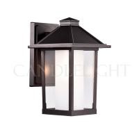 ราคา Candlelight โคมไฟติดผนังภายนอก O-3193/1W E27x1 อลูมิเนียม,แก้ว (11032724)