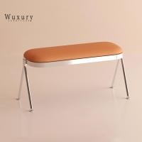 ราคา Wuxury Furniture เก้าอี้สตูลยาว สไตล์นอร์ดิก เก้าอี้เกาหลี โซฟายาว ส้ม (11076740)