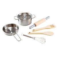 ราคา Hape ของเล่นไม้ ของเล่นทำอาหาร ชุดทำอาหารของเชฟ Chef'S Cooking Set ของเล่น เด็ก เสริมพัฒนาการ สำหรับเด็ก 3 ปีขึ้นไป ของเล่นเสริมพัฒนาการ (11068020)