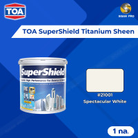 ราคา TOA SuperShield Titanium Sheen ทีโอเอ ซุปเปอร์ชิลด์ สีน้ำทาภายนอกและภายใน ชนิดเนียน ขนาด 1 กล. #21001 (12027107)