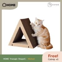 ราคา KAFBO HOME - Walnut ที่ลับเล็บแมว ที่ฝนเล็บแมว ที่ข่วนเล็บแมว ที่นอนแมว บ้านแมว คอนโดแมว กล่องแมว กล่องบ้านแมว Triangle (12022806)