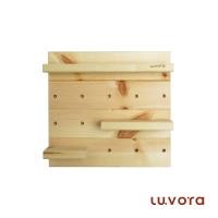 ราคา luvora swift m ชั้นวางของใช้ ของตกแต่งบ้าน ไม่ต้องเจาะกำแพง สามารถนำมาวางต่อกันได้ (12023603)