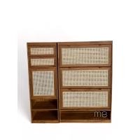 ราคา MB Teak ตู้เก็บรองเท้าไม้สักบุหวาย รุ่นSKU-00305 สีสักทอง (12029254)