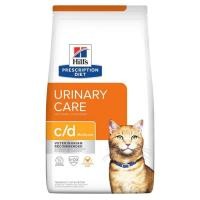 ราคา Hill's Prescription Diet c/d Multicare Chicken Flavor Dog Food 1.5 kg.อาหารเม็ดแมว 1.5 kg (12048071)