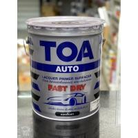 ราคา TOA สีพ่นรองพื้น ชนิดแห้งเร็วพิเศษ TOA มี 2 สี (ขาว (PF099) , เทา (PF088)) ขนาด 16 ลิตร PF088 สีเทา (12000418)