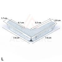 ราคา Aluware มุมประตู มุมหน้าต่าง มุมประตูมุ้งลวด มุมหน้าต่างมุ้งลวด มุ้งลวด มุ้ง มุม Aluware AW032 AW033 มุมประตู 8ตัว (12003511)