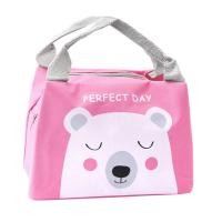 ราคา P&M Kids กระเป๋าเก็บอุณหภูมิ ใส่กล่องอาหาร กล่องข้าว ปิ่นโต กระเป๋าเก็บความร้อน กระเป๋าเก็บความเย็น ลายหมีขาว ชมพู (12005400)