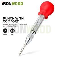 ราคา iRon Wood เหล็กตอกนำศูนย์ ปากกาตอกนำศูนย์ กดลงชิ้นงาน แบบอัตโนมัติ แบบมีด้ามกด สำหรับงาน เหล็ก งานไม้ อลูมิเนียม PVC สีเงินแบบมีด้ามกด (12051491)