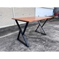 ราคา Kwstyleloft โต๊ะทำงานไม้จริงขาเหล็กสไตล์ Loft ขนาด 60x140ซม. โต๊ะไม้ยางแท้ เคลือบผิวอย่างดีแข็งแรงทนทานมาก สีขาว ขาคางหมู 1 (12056691)