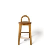 ราคา Kanyavee Wood เก้าอี้บาร์ไม้สัก รุ่น M48 สีสักทอง (11090396)
