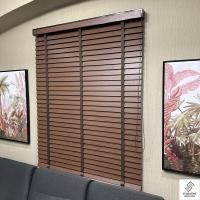 ราคา ST Do HOME มูลี่ไม้บาสวูดกว้าง 2.5 เมตร สูง 2 เมตร 35 มม. เทา (12011330)