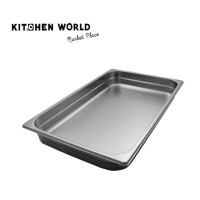 ราคา stainless steel service pan gn 1/1x65 mm.dim 530x325x65 mm. /ถาดสแตนเลส (12006977)