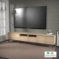 ราคา Inhome furniture ชั้นวางทีวีขนาดใหญ่ บาน Soft-Close W240xD40xH52 รุ่น TV-2453 S (12036715)