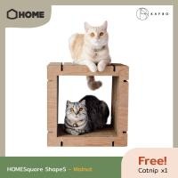 ราคา KAFBO HOME - Walnut ที่ลับเล็บแมว ที่ฝนเล็บแมว ที่ข่วนเล็บแมว ที่นอนแมว บ้านแมว คอนโดแมว กล่องแมว กล่องบ้านแมว Square (12022810)