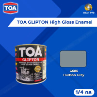 ราคา TOA GLIPTON High Gloss Enamel ทีโอเอ กลิปตั้น สีน้ำมันเคลือบเงา ชนิดเงา ขนาด 1/4 กล. 1/4 กล #G685 (12016220)