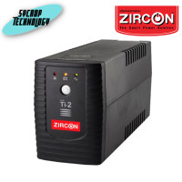 ราคา ZIRCON เครื่องสำรองไฟ Line Interactive UPS 850VA/450W รุ่น TI-2 850VA/450W ดำ (12026032)
