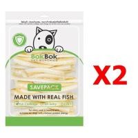 ราคา Bok Bok ขนมน้องหมา กระดูกปลา 500 กรัม 2 ซอง เหมาะกับสุนัขที่ชอบเคี้ยว ไขมันต่ำ บำรุงกระดูกและไขข้อ classic (12025285)
