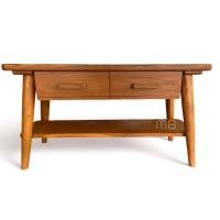 ราคา MB Teak โต๊ะไม้สักมินิมอล รุ่นSKU-00072 สีมูจิ (12027346)