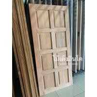 ราคา charoensap.wood ประตูไม้เต็งอินโด 90*200 ซม. เต็งอินโด 8 ฟัก (12021923)