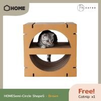 ราคา KAFBO HOME - Brown ที่ลับเล็บแมว ที่ฝนเล็บแมว ที่ข่วนเล็บแมว ที่นอนแมว บ้านแมว คอนโดแมว กล่องแมว กล่องบ้านแมว Semi Circle (12022799)