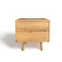 ราคา MB Teak ตู้ข้างเตียงไม้สัก รุ่นSKU-00175 สไตล์มินิมอล สีมูจิ (12036326)