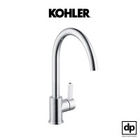 ราคา KOHLER ก๊อกผสมอ่างล้างจานชนิดหัวฝักบัว รุ่น Atom สีโครเมี่ยม (12031801)