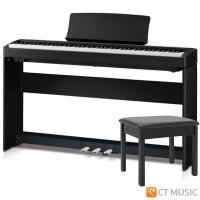 ราคา Kawai เปียโนไฟฟ้า พร้อมขาตั้ง + เก้าอี้ ES120 ES120 Black 3 Padal ราคาปกติ (12040801)