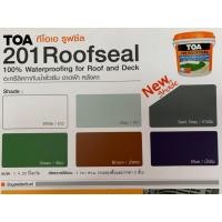 ราคา เครโฮม สีกันซึม (ออกใบกำกับภาษีได้) (20 KG.) รูฟซีล TOA 201 ROOFSEAL อะครีลิคทากันซึมหลังคา ดาดฟ้า Roofsealgray20 สีเทา Gray (12041560)