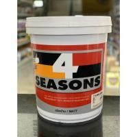 ราคา เครโฮม สีทาบ้าน สีน้ำอะคริลิค TOA 4 Seasons สีน้ำ สำหรับทาภายนอกและภายใน ชนิดด้านสีขาว (18.9ลิตร.)(ใส่โค้ด OKKR183 ลดเพิ่มอีก) 4SSA1000.Ext.18L สีขาว (12041612)