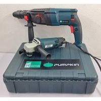 ราคา Handyhome สว่าน สว่านโรตารี่ 3 ระบบ 26มม.PUMPKIN HOME (800 วัตต์) รุ่น H2-26DFR + หินเจียร์ไฟฟ้าขนาด 4" NAZA รุ่น NZ-954 สว่านโรตารี่ (12057097)