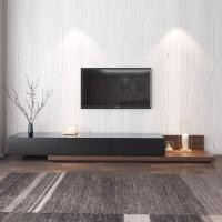 ราคา Home Studio โต๊ะวางทีวีสำหรับห้องรับแขก Wooden TV Table III ไม้ ดำ (12047550)