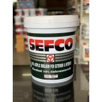 ราคา เครโฮม สีน้ำ ล๊อตใหม่ สีทาบ้าน 18 ลิตร สีน้ำอะคริลิคแท้ 100% เบอร์ 111 ใช้สำหรับทาภายนอกและภายใน เซฟโก้ SEFCO แม่สีขาว SEFCO111.18L (12041610)