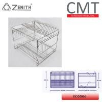 ราคา Kangaroo 5#UB-0506 ชั้นวางจานสแตนเลส 2 ชั้น ชั้นวางจาน (12073065)